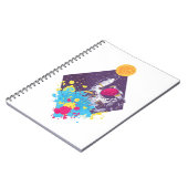 Carnet Art astronaute (Côté gauche)