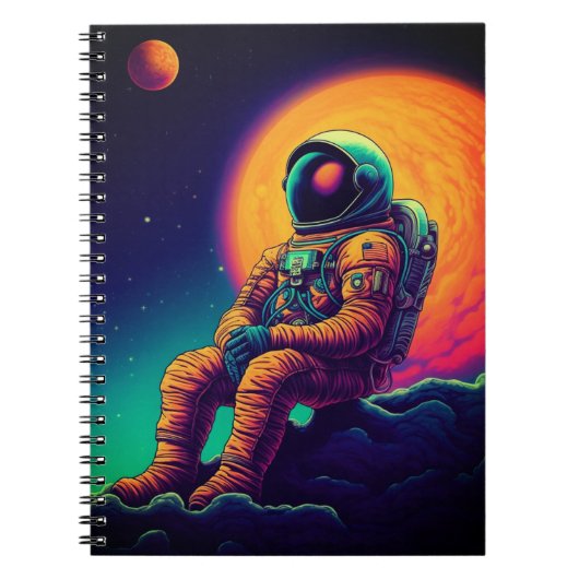 Carnet Art astronaute (Devant)