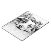 Carnet Art australien de chien de berger (Côté gauche)