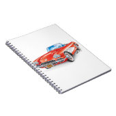 CARNET ART AUTOMOBILE DE VETTE ÉLÉGANT (Côté Droit)