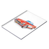 CARNET ART AUTOMOBILE DE VETTE ÉLÉGANT (Côté gauche)