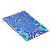 Carnet Art bleu moderne (Côté Droit)