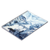 Carnet Art chinois #1 de porcelaine (Côté gauche)