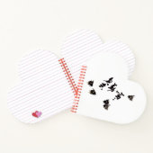 Carnet Art chinois avec calligraphie et peinture de bourd (Intérieur)