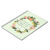 Carnet Art chrétien frais - 100:5 de psaume (Côté gauche)