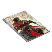 Carnet Art classique oriental de guerrier de cool (Côté Droit)