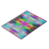 Carnet Art coloré de teinture à tarte (Côté gauche)