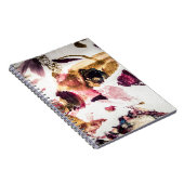 Carnet Art créatif Abstrait Gold Sparkles (Côté Droit)