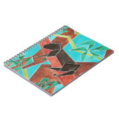 Carnet Art d'aquarelle de panthère (Côté gauche)