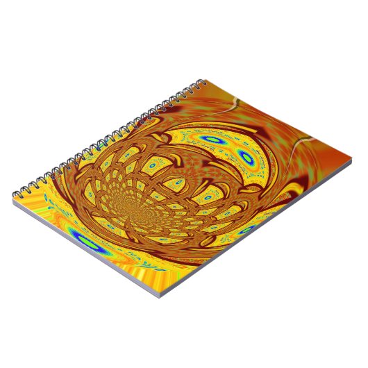 Carnet Art de baseball jaune doré Imprimer (Côté gauche)