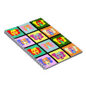 Carnet Art de bruit de border collie (Côté Droit)