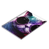 Carnet Art de bruit de chat de hippie (Côté gauche)