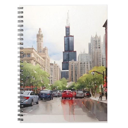 Carnet Art de Chicago (Devant)