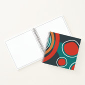 Carnet art de formes abstraites boho (Intérieur)