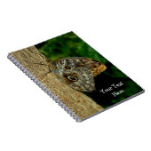 Carnet Art de la nature papillon Brown (Côté Droit)