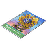 Carnet Art de la Terre de tournesol (Côté gauche)