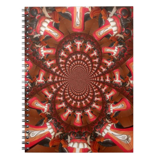 Carnet Art de langue kaléidoscope Impression/graphique (Devant)