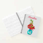 Carnet Art de l'aquarelle Red Berries (Intérieur)