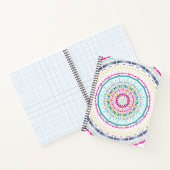Carnet Art de mandala coloré vibrant (Intérieur)