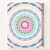 Carnet Art de mandala coloré vibrant (Dos)