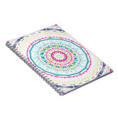 Carnet Art de mandala coloré vibrant (Côté Droit)