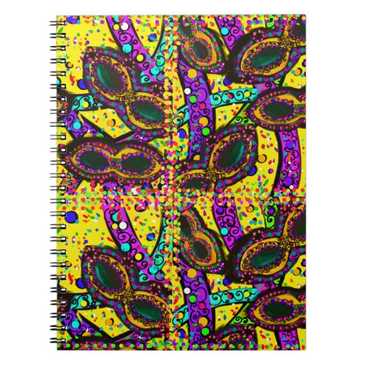 Carnet Art de Mardi Gras (Devant)