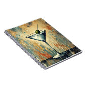 Carnet Art de Martini en techniques mixtes du milieu du s (Côté Droit)