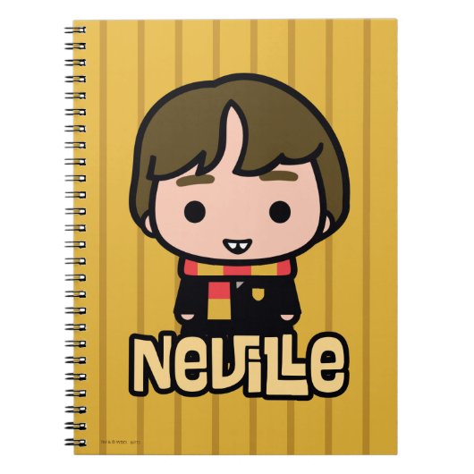 Carnet Art de personnage de dessin animé Neville Longbott (Devant)