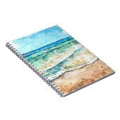 Carnet Art de plage peint Abstrait (Côté Droit)