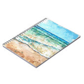 Carnet Art de plage peint Abstrait (Côté gauche)