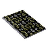 Carnet Art de protection de la main Hamsa (Côté Droit)