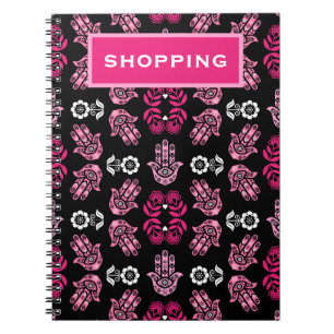 Carnet Art de protection de la main Hamsa