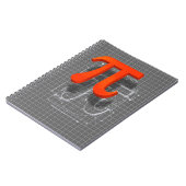 Carnet Art de symbole de pi (Côté gauche)