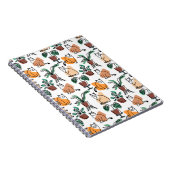 Carnet Art de trait dessin chats et fleurs (Côté Droit)