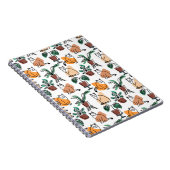 Carnet Art de trait dessin chats et fleurs (Côté Droit)