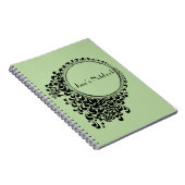 Carnet Art déco chic vintage (Côté Droit)