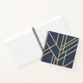 Carnet Art deco design (Intérieur)