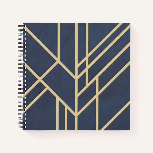Carnet Art deco design (Devant)