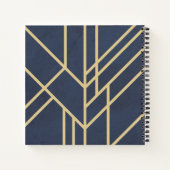 Carnet Art deco design (Dos)