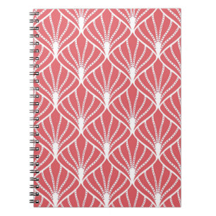 Carnet Art Déco, motif sans couture géométrique.