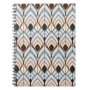 Carnet Art Déco : Ornement sans Seamless Texturé.