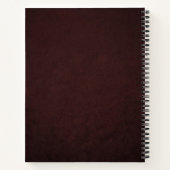 Carnet Art déco personnalisé (Dos)