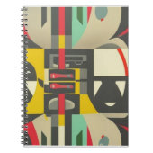 Carnet Art Déco Rencontre Avec Moderne Du Milieu Du Siècl (Devant)