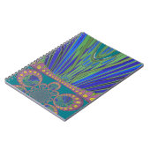 Carnet Art Décoratif Bleu d'Afrique Design Imprimer (Côté gauche)