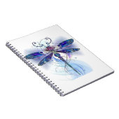 Carnet art des libellules de couleur d'eau (Côté Droit)