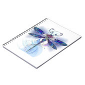 Carnet art des libellules de couleur d'eau (Côté gauche)