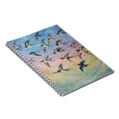 Carnet art des oiseaux migrateurs (Côté Droit)