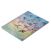 Carnet art des oiseaux migrateurs (Côté gauche)