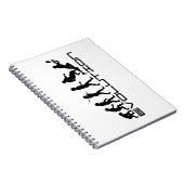 Carnet Art d'évolution de sport de rugby (Côté Droit)