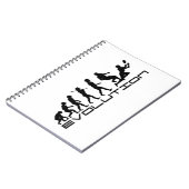 Carnet Art d'évolution de sport de rugby (Côté gauche)
